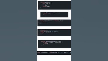Different ways to define function in JavaScript #shorts #js #javascript