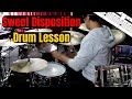 How to play Sweet Disposition by The Temper Trap on Drums - Drum Lesson