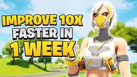 How To IMPROVE 10x FASTER On Keyboard & Mouse in 1 WEEK! | Fortnite Battle Royale | Beginner tips