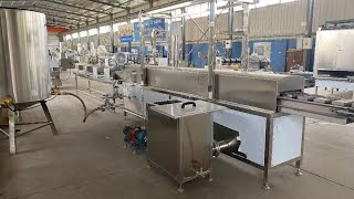 Self-Developed Electric Frying Machine System for Instant Noodles Mingde Machinery