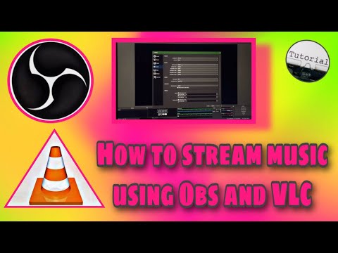 How to Stream Music using OBS and VLC 🎼 - YouTube