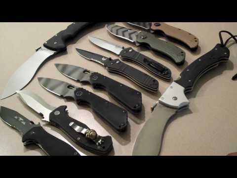 TACTICAL FOLDERS:  My Top Five Choices...