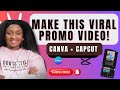 Make Viral Promo Videos on Your Phone | Canva & CapCut Beginner Workflow (EP 1)