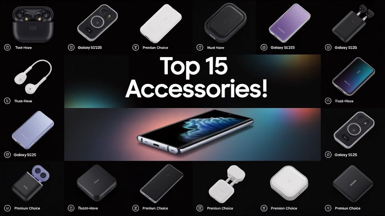 15 лучших аксессуаров для Samsung Galaxy S25 Edge