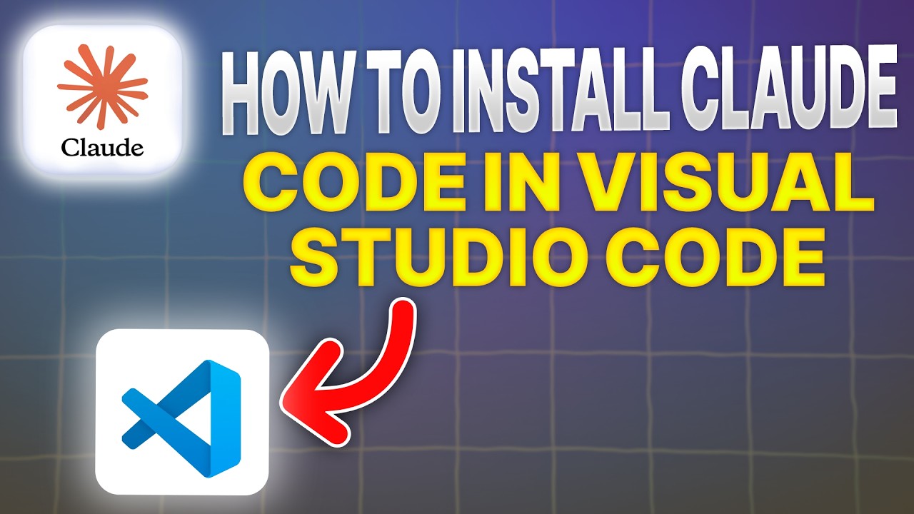 How To Install Claude Code In VS Code - Visual Studio Code (2026) - YouTube