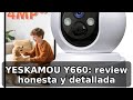 Review HONESTA de YESKAMOU Y660: cámara de vigilancia inalámbrica 2.5K con batería 6000mAh