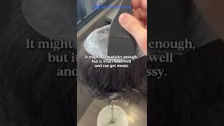๐งด Hairpiece Pros Know This Glue Trick โ Do You? ๐