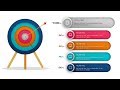 How To Create Target, Goals, Objective, Mission Slide or Graphic Design in Microsoft PowerPoint PPT
