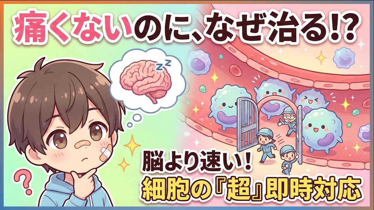 【人体の神秘】血が出る前にスイッチON!? 免疫細胞が傷を見つける驚きの仕組み