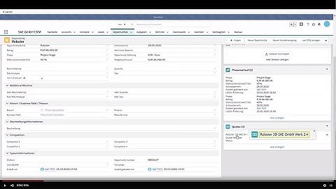 SAP®, SAE CPQ & Salesforce: a perfect match - Step II: Change quote