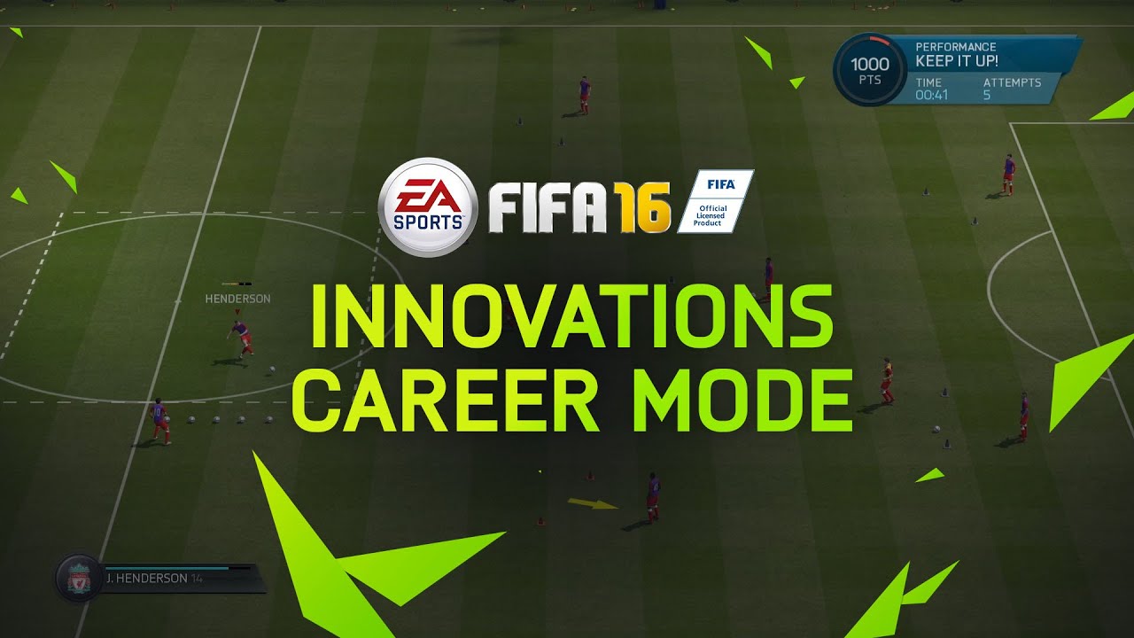 Fifa 16 キャリアモードの革新