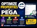 In-depth explanation of how to optimize single and page properties in Pega