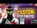 FREE FIRE LIVE GIVEAWAY CUSTOM ROOM | FF LIVE TEAM CODE GIVEAWAY | FF LIVE REDEEM CODE GIVEAWAY