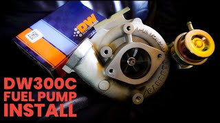 BRZ Fuel Pump Install - DW 300C