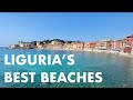 Italy beach vlog. Top 6.5 BEST and MOST beautiful beaches on the Italian Riviera in Liguria Italy.