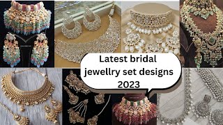 Bridal jewelry trends 2023 || bridal jewelry designs 2023