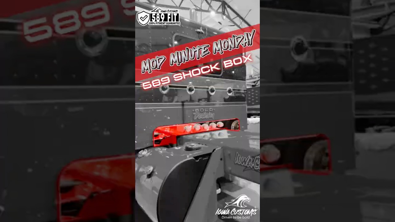 ◎Shock Headed Peters/Tendercide 輸入盤 Peterbilt 589 & 567 Shock Box Cover