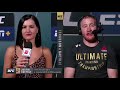 Gaethje getting emotional after win against El Cucuy