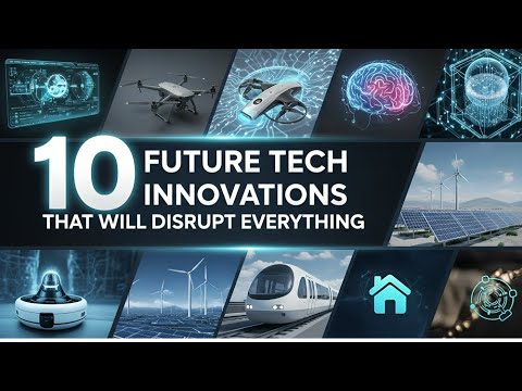 10 Future Tech Innovations That Will Disrupt Everything - YouTube