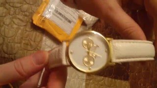 AliExpress отзыв. Часы женские, не дорогие, с велосипедом.Открываем посылку из Китая - Видео от АлиЭкспресс посылки