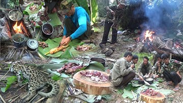 Hunting African Civet, Squirrels and Birds | Yos hav zoov tua mab nas noog