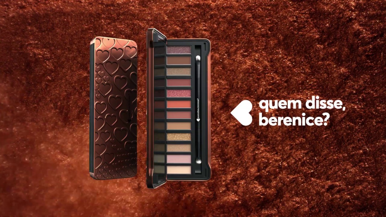 Paleta Adoro Bronzes quem disse, berenice? - YouTube