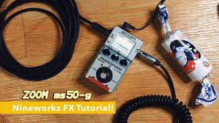 Zoom ms50-g Custom patches / In-depth FX Tutorial