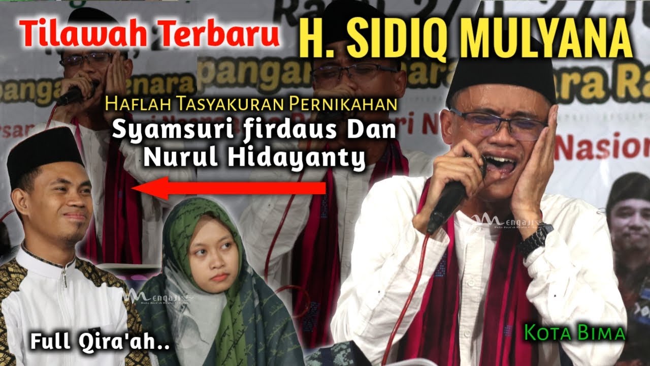 h. sidiq mulyana  tasyakuran pernikahan syamsuri firdaus dan nurul hidayati