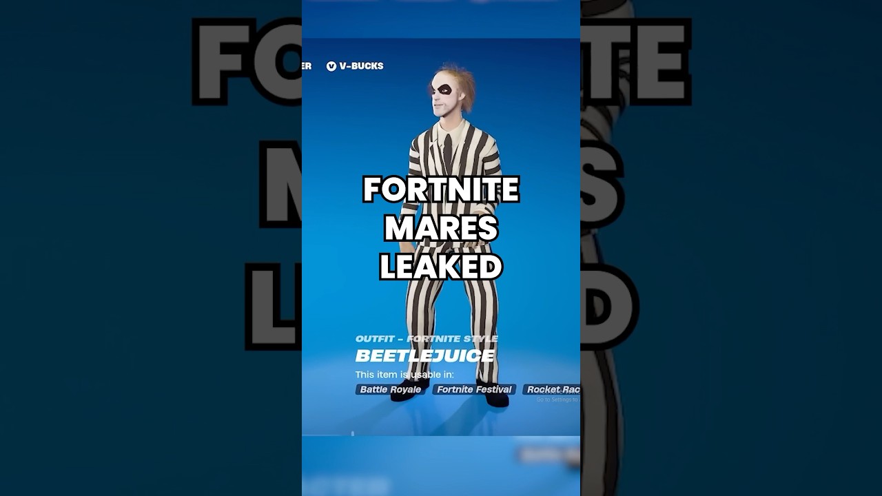 Everything In FortniteMares 2024 #fyp #shorts #fortnitemares