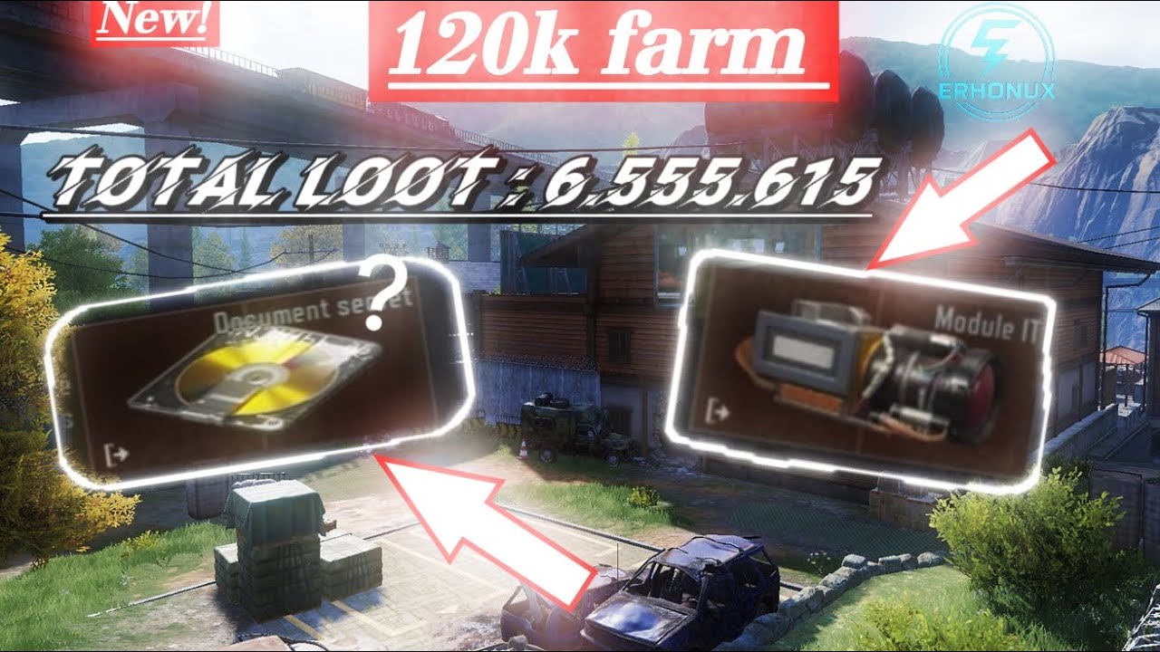 Finnaly My first secret document !! 🔥| Farm 120k | Arena Breakout Mobile |  