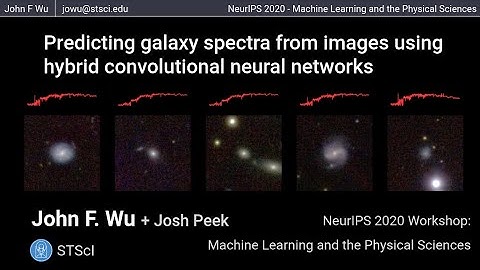 John F. Wu - Predicting galaxy spectra from images with hybrid convolutional neural networks