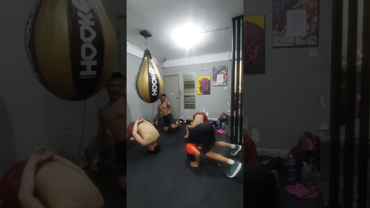 Head On The Floor An Exercise Builds Extreme Physical Strength In Arms Shoulders N Core