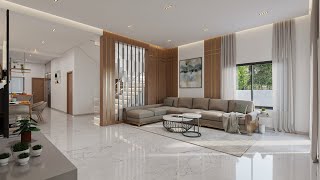 Bungalow Interior Walkthrough by Pirwani Engineers