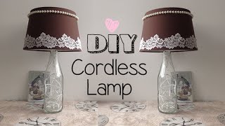 DIY│Cordless Study Lamp http://www.youtube.com/user/BubblegumHijab Hi my beautiful bubblegum