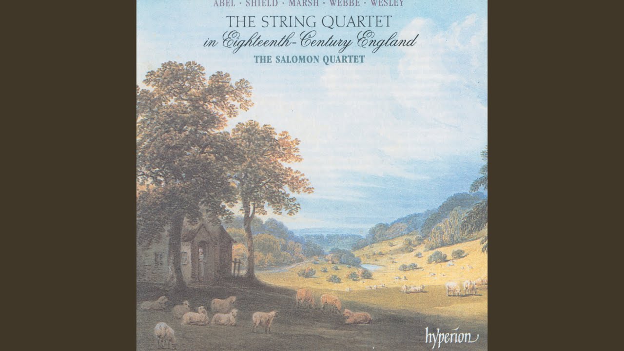 S. Wesley: String Quartet in E-Flat Major: I. Allegro spirituoso auf YouTube ansehen S. Wesley: String Quartet in E-Flat Major: I. Allegro spirituoso auf YouTube ansehen