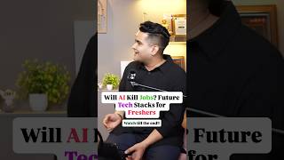 Will AI Kill Jobs ? Future Tech Stack for Freshers #shorts #ai #gpt5