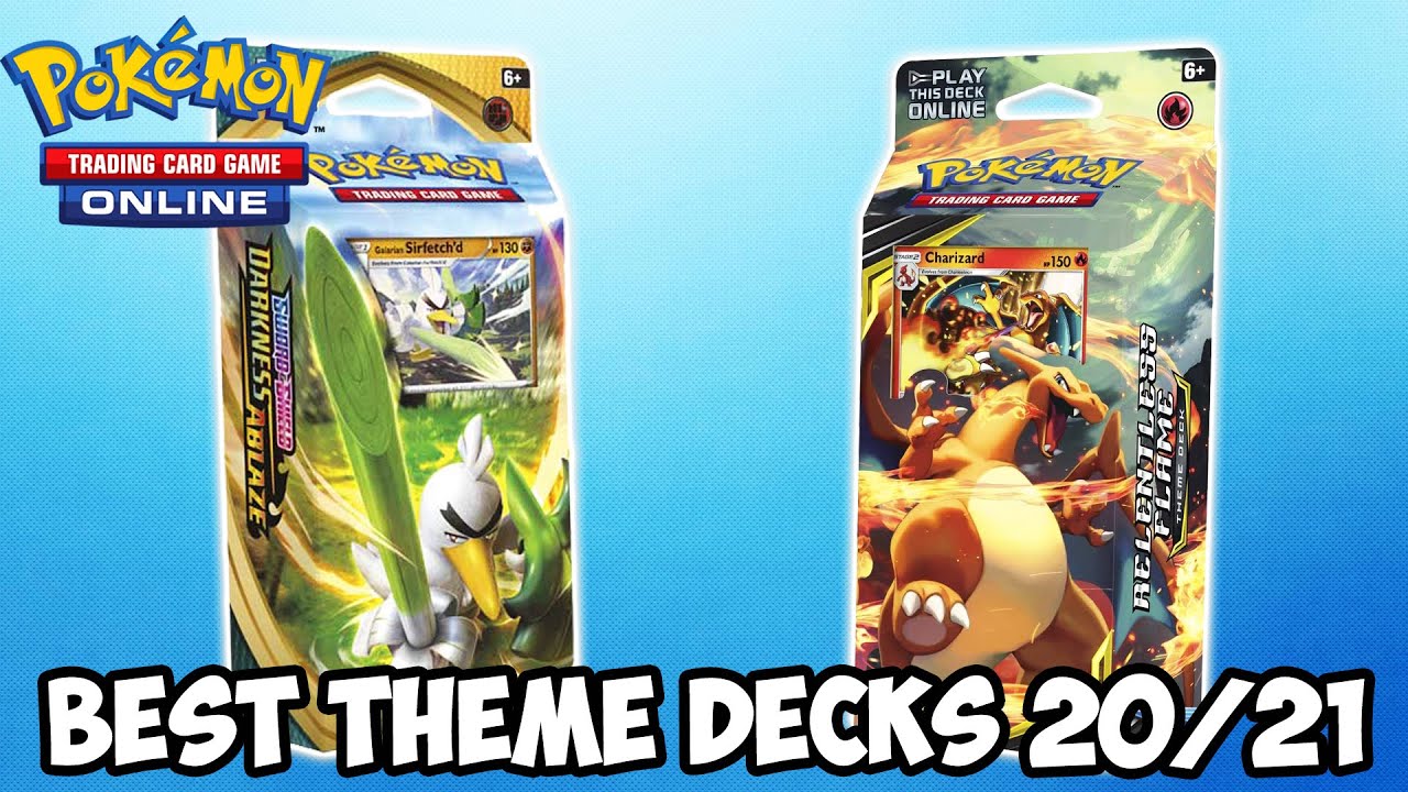 Mona Lisa Jeg accepterer det Diagnose Top 5 Best Theme Decks For The 2020-2021 Standard Format! Pokemon TCG! -  YouTube