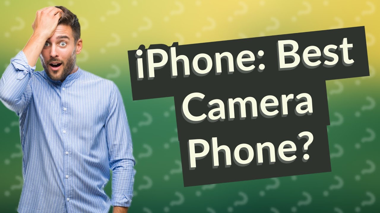 Is iPhone the best camera phone? YouTube