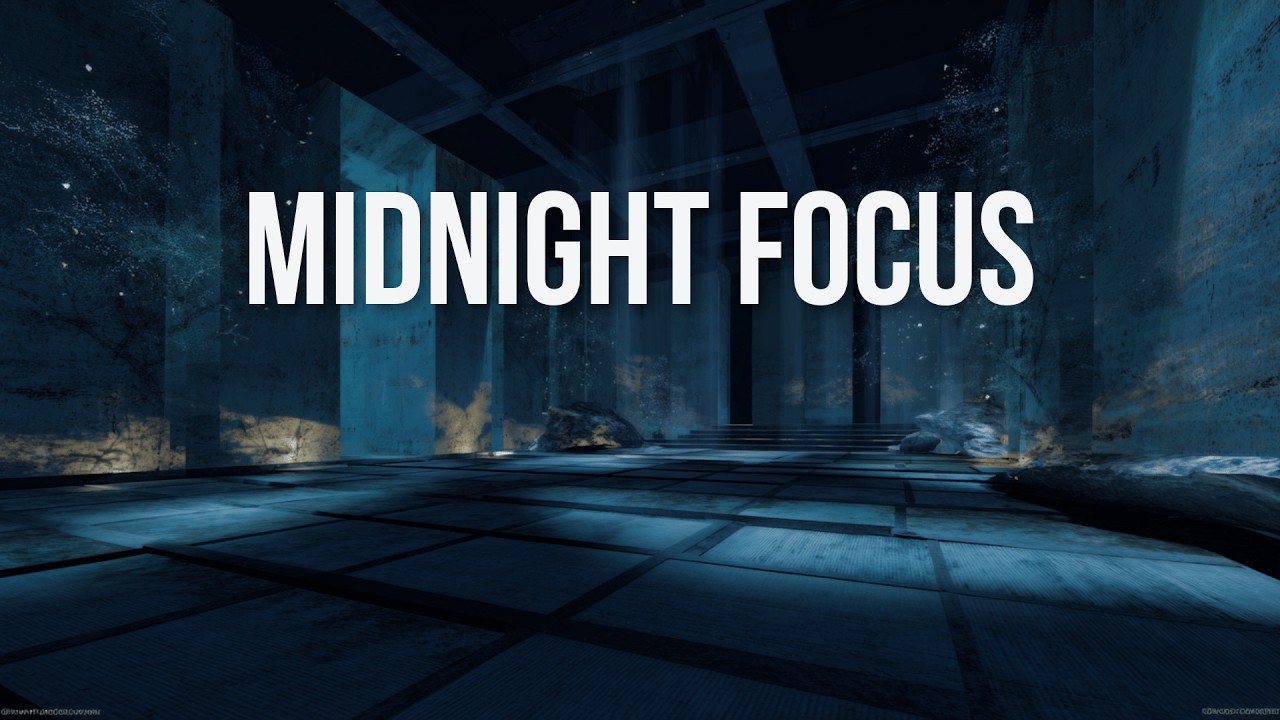 Японское Глубинное Пространство, Успокаивающее Мысли | Экстремальный Ночной BGM для Концентрации