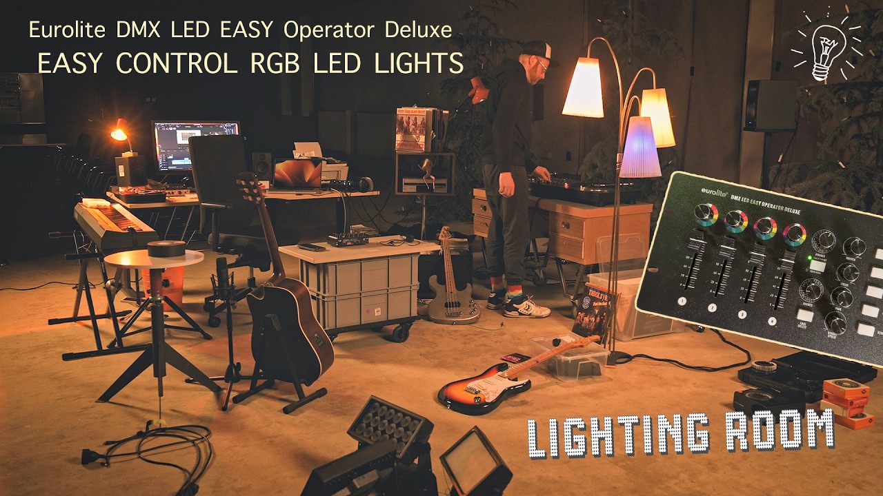Watch DMX Controller - Eurolite DMX LED EASY Operator Deluxe - review, functions and test on YouTube Watch DMX Controller - Eurolite DMX LED EASY Operator Deluxe - review, functions and test on YouTube