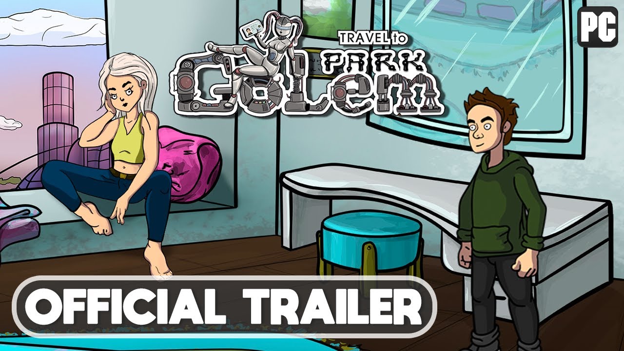 Travel to GolemPark - Gameplay Trailer (Point & Click Adventure)