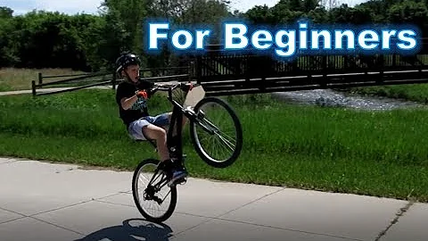 How To Wheelie A Mountain Bike EASY and FAST