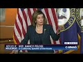 Pelosi on Impeachment Process: It’s Not a Question of “Proof” It’s About “Allegations” (VIDEO)