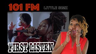 FIRST TIME HEARING Little Simz - 101 FM (Official Video) | REACTION (InAVeeCoop Reacts)
