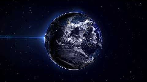 4K LOOP VIDEO WALLPAPER EARTH at Night LIGHTS |  1Min Loop   3D Background Animation earth