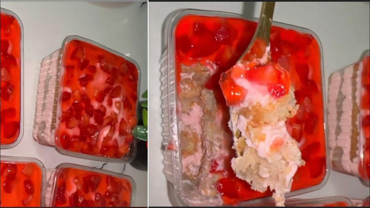 هاذي لي يموتو عليها أفراد الأسرة تاعي😍⁉️تحلية الفراولة🍓بنة بمعايير عالمية😋عشق برك جربوها🇩🇿