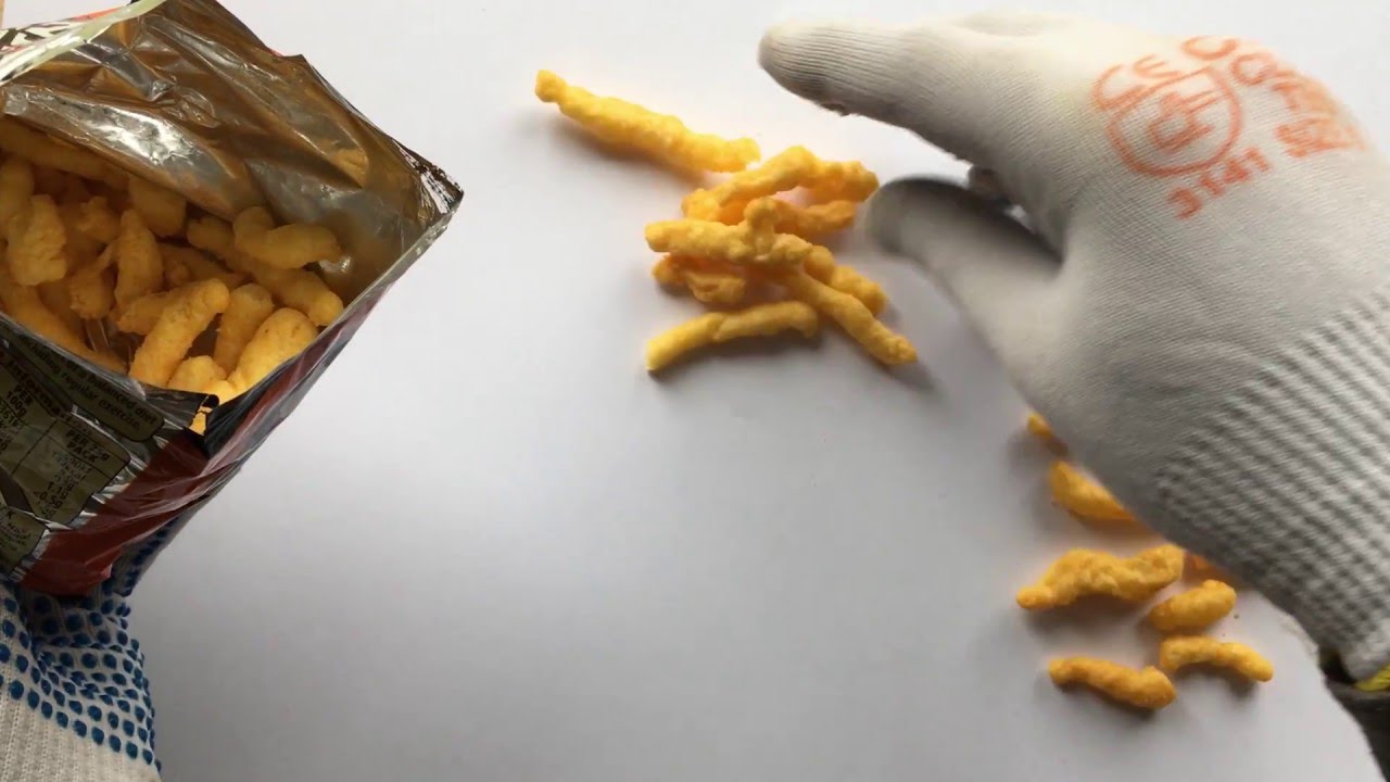 hands across america ASMR 💓 Show Me Corn Puff Snack