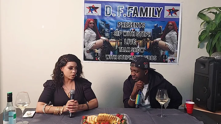 D.F.FAMILY SIP WITH STEPH TALK SHOW HOST STEPHANIE...