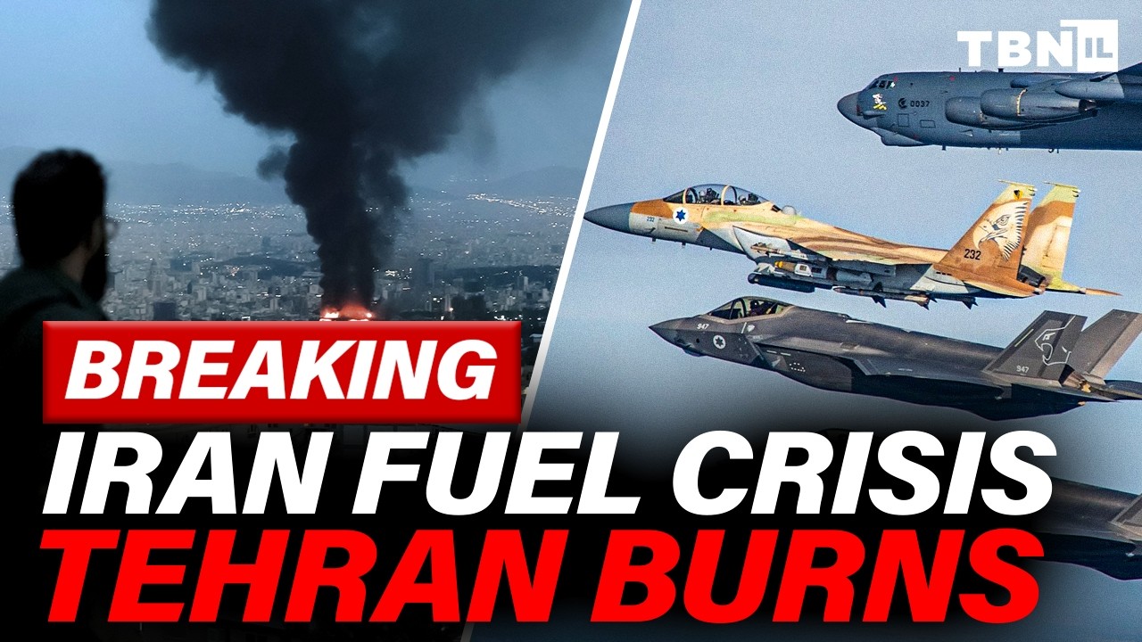 BREAKING: Black Rain Over Tehran; Israel Hits Iran Oil; UAE Strikes Back | TBN Israel