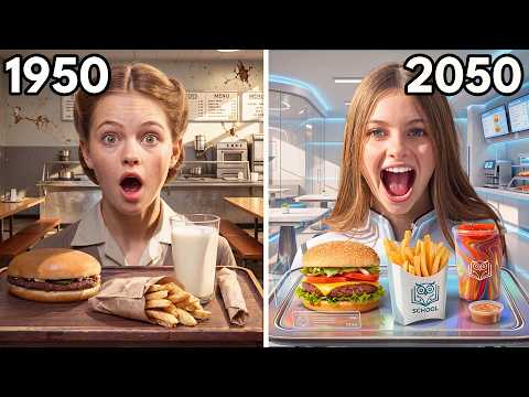 My Daughter Survived 100 Years of School Lunches! | Jordan Matter